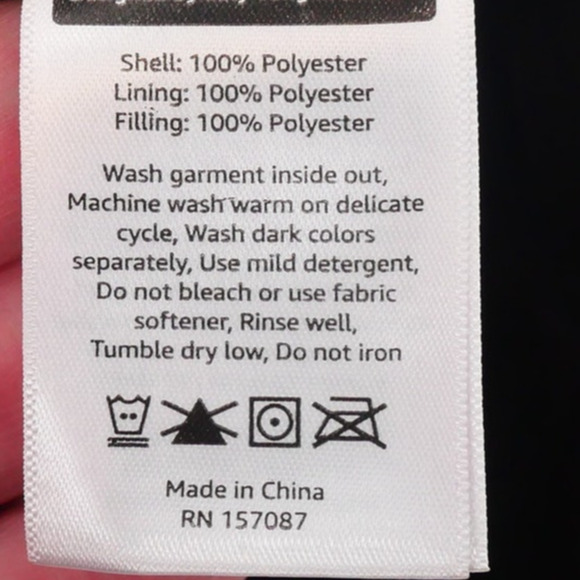 NEW Amazon Prime Driver Men's 2XL  Parka Coat Hooded Winter Luly Yang Reflective - Picture 9 of 14